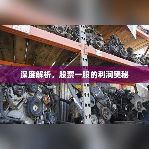 深度解析，股票一股的利潤奧秘
