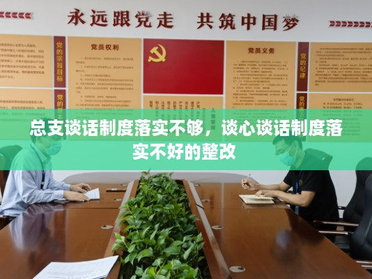 總支談話(huà)制度落實(shí)不夠，談心談話(huà)制度落實(shí)不好的整改 