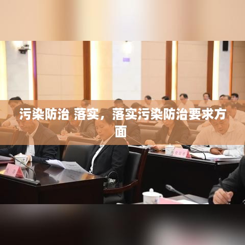 污染防治 落實(shí)，落實(shí)污染防治要求方面 