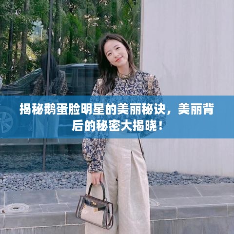 揭秘鵝蛋臉明星的美麗秘訣，美麗背后的秘密大揭曉！