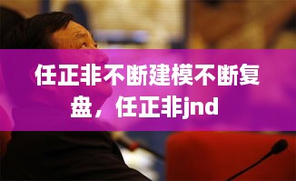 任正非不斷建模不斷復(fù)盤(pán)，任正非jnd 