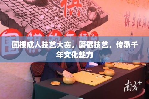 圍棋成人技藝大賽，磨礪技藝，傳承千年文化魅力