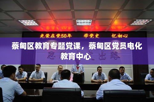 蔡甸區(qū)教育專題黨課，蔡甸區(qū)黨員電化教育中心 
