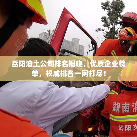 岳陽渣土公司排名揭曉，優(yōu)質(zhì)企業(yè)榜單，權(quán)威排名一網(wǎng)打盡！
