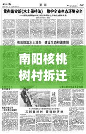 南陽核桃樹村拆遷重磅更新，最新動(dòng)態(tài)揭秘！