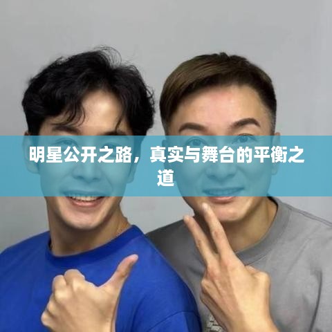 明星公開之路，真實(shí)與舞臺(tái)的平衡之道
