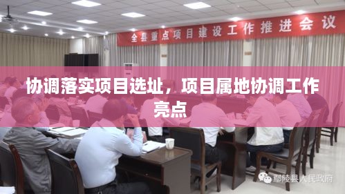 協(xié)調(diào)落實項目選址，項目屬地協(xié)調(diào)工作亮點 