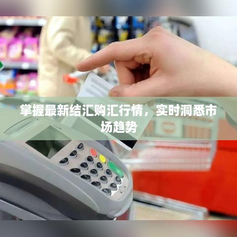 掌握最新結匯購匯行情，實時洞悉市場趨勢