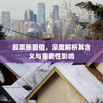 股票賬面值，深度解析其含義與重要性影響