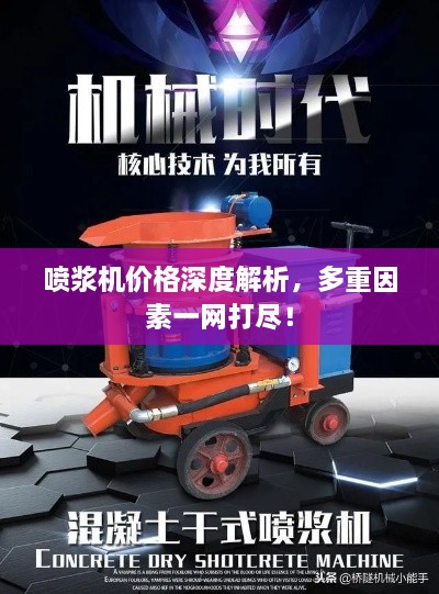 噴漿機價格深度解析，多重因素一網(wǎng)打盡！