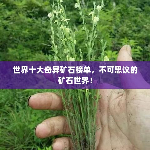 世界十大奇異礦石榜單，不可思議的礦石世界！