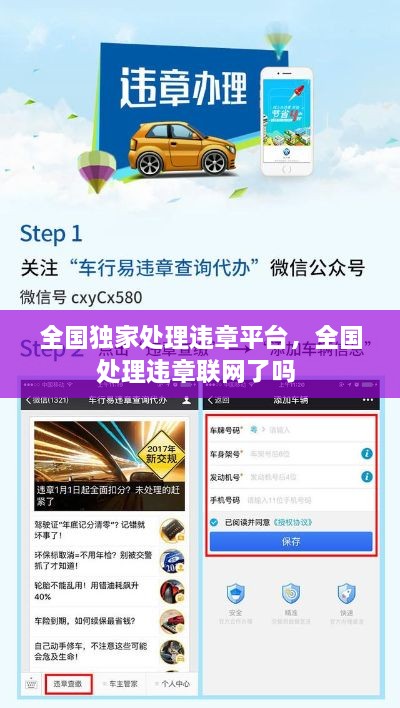全國獨家處理違章平臺，全國處理違章聯(lián)網(wǎng)了嗎 