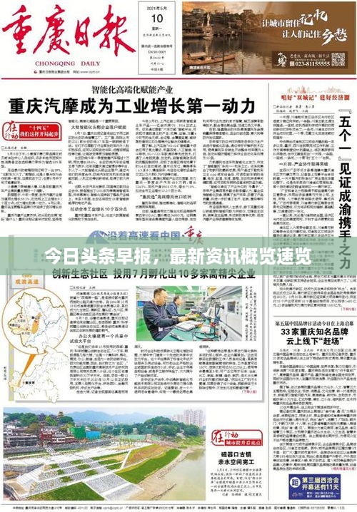 今日頭條早報，最新資訊概覽速覽