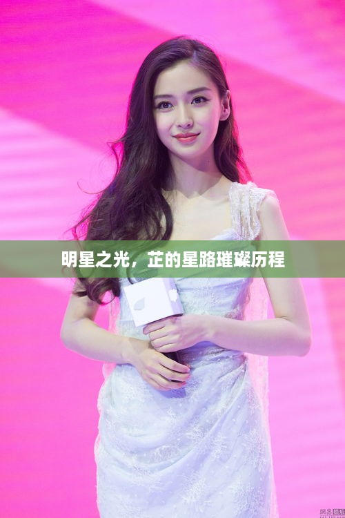 明星之光，芷的星路璀璨歷程