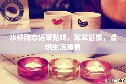 水杯勵(lì)志語(yǔ)錄貼紙，激發(fā)潛能，點(diǎn)燃生活激情