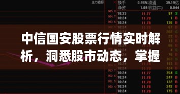 中信國(guó)安股票行情實(shí)時(shí)解析，洞悉股市動(dòng)態(tài)，掌握投資先機(jī)