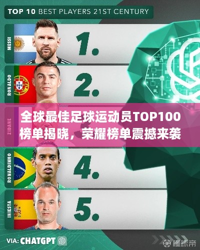全球最佳足球運(yùn)動(dòng)員TOP100榜單揭曉，榮耀榜單震撼來襲！