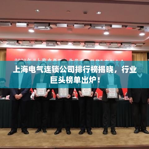 上海電氣連鎖公司排行榜揭曉，行業(yè)巨頭榜單出爐！