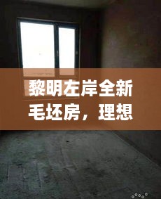 黎明左岸全新毛坯房，理想三室二衛(wèi)二廳居住空間