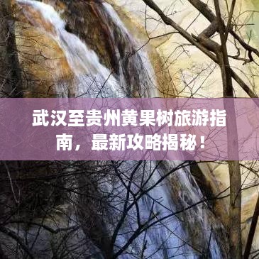武漢至貴州黃果樹旅游指南，最新攻略揭秘！