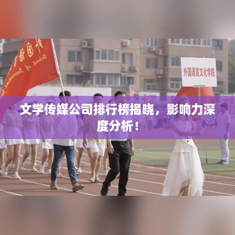文學傳媒公司排行榜揭曉，影響力深度分析！
