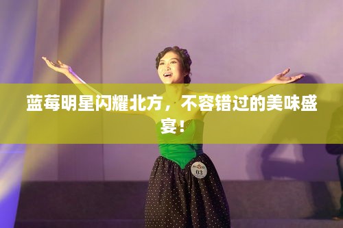 藍莓明星閃耀北方，不容錯過的美味盛宴！