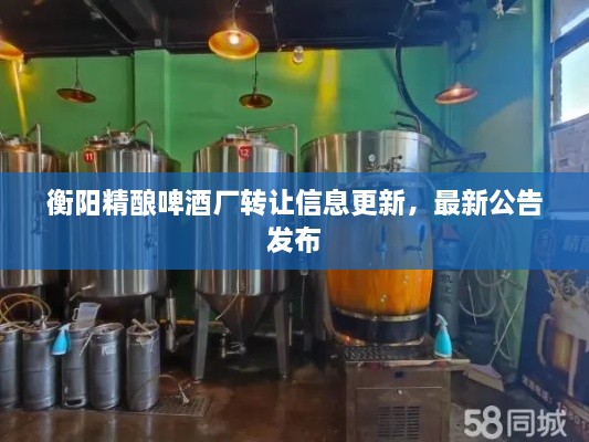 衡陽精釀啤酒廠轉(zhuǎn)讓信息更新，最新公告發(fā)布