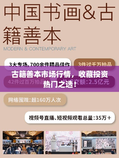 古籍善本市場行情，收藏投資熱門之選！