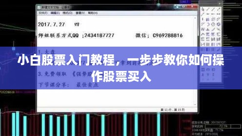 小白股票入門(mén)教程，一步步教你如何操作股票買(mǎi)入