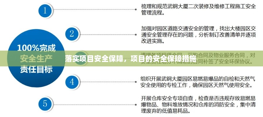 落實(shí)項(xiàng)目安全保障，項(xiàng)目的安全保障措施 