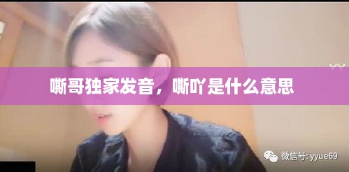 嘶哥獨(dú)家發(fā)音，嘶吖是什么意思 