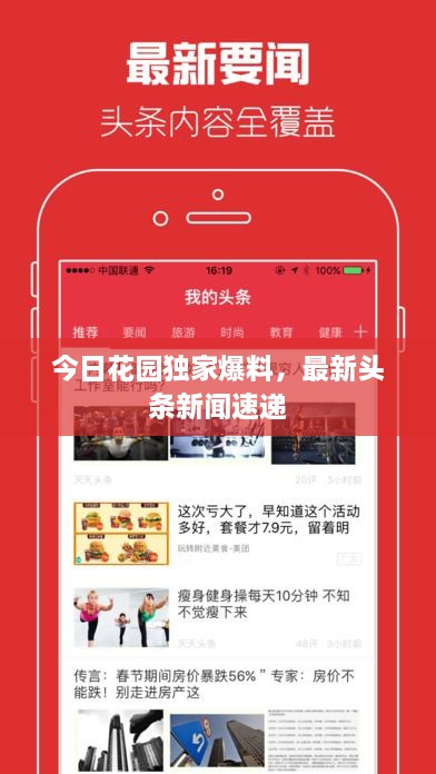今日花園獨(dú)家爆料，最新頭條新聞速遞
